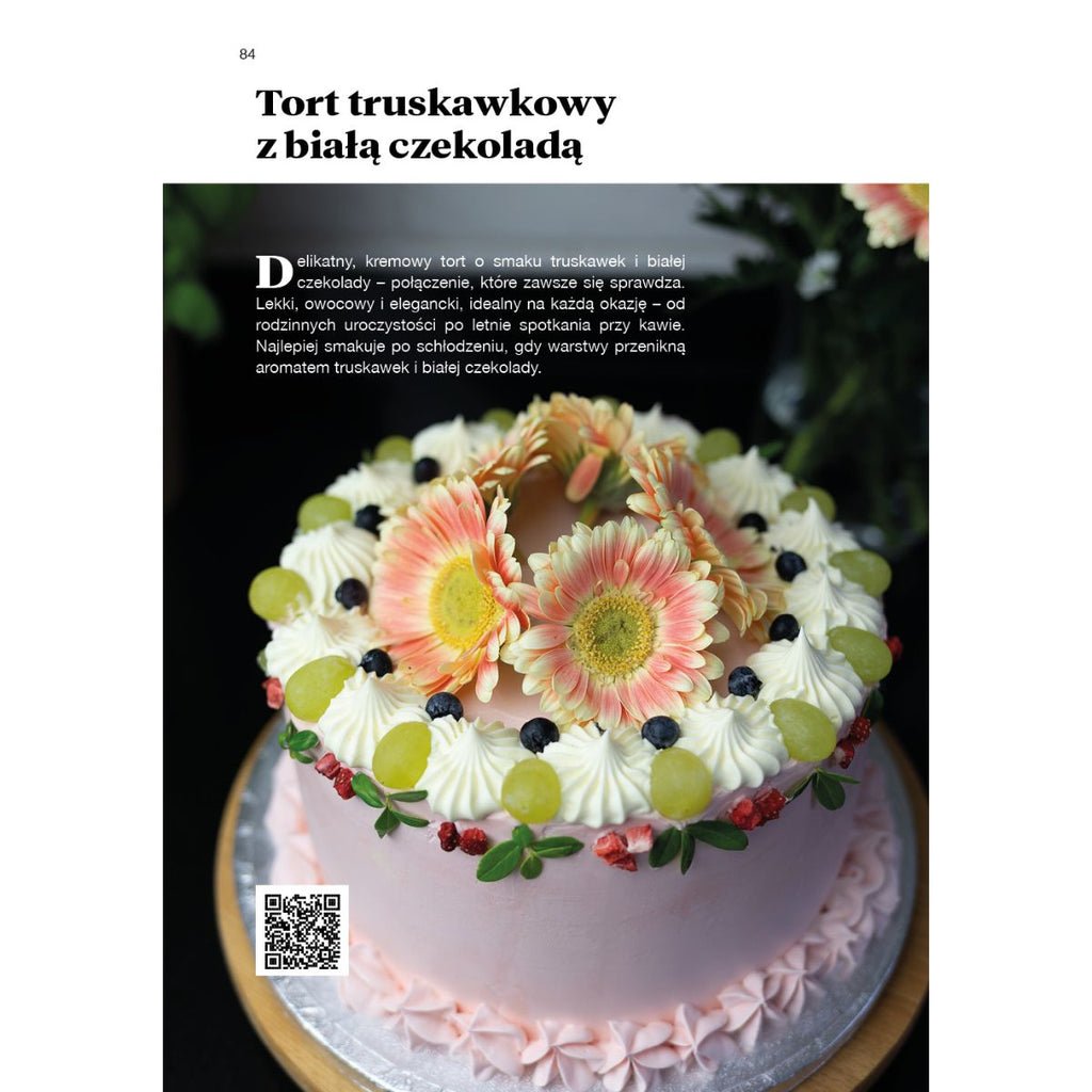 PAKIET 5 książek Orchideli - Creme de la creme 1-4 + Na słodko! | 280 przepisów z filmami QR